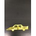 Emblema de metal do exercito carro dourado 