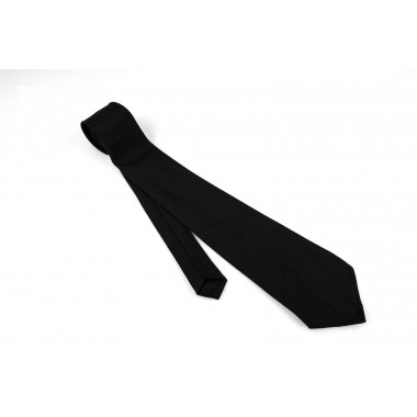 gravata preta simples 